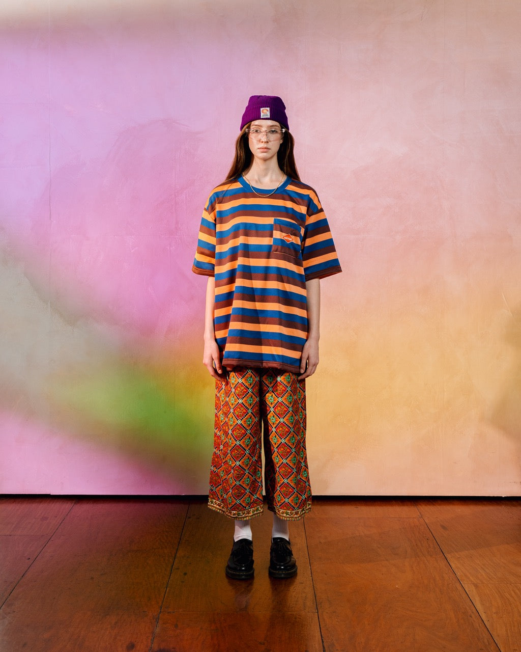 Dame Pocket Striped Shirt