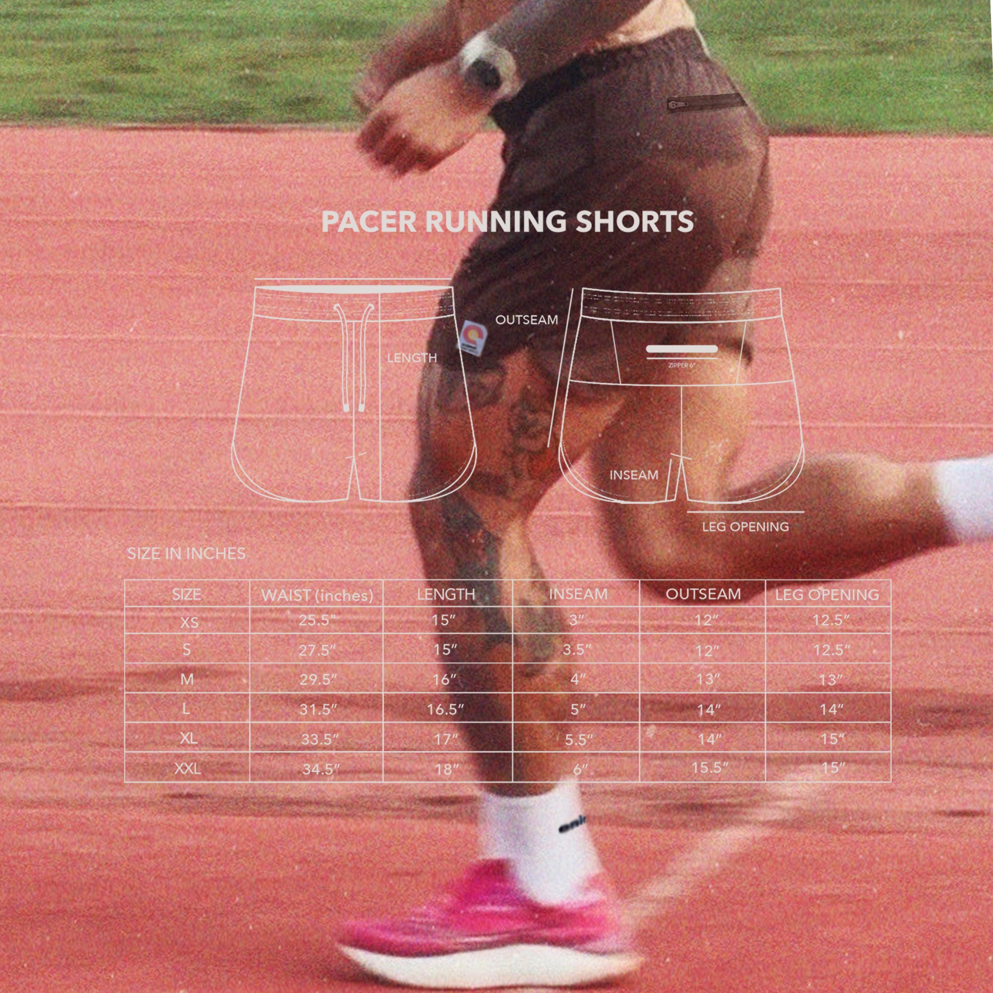 Pacer Running Shorts
