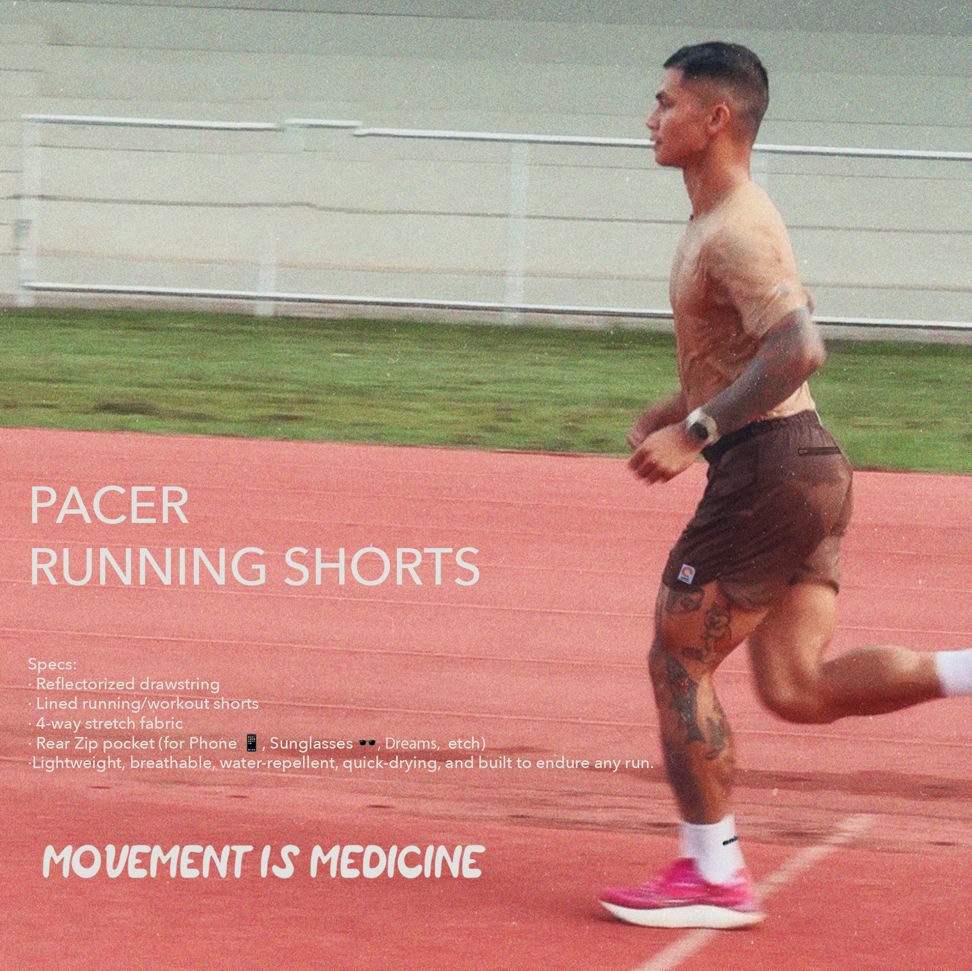 Pacer Running Shorts
