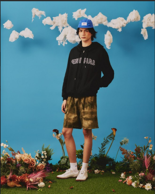 Applique Zip-Up Hoodie