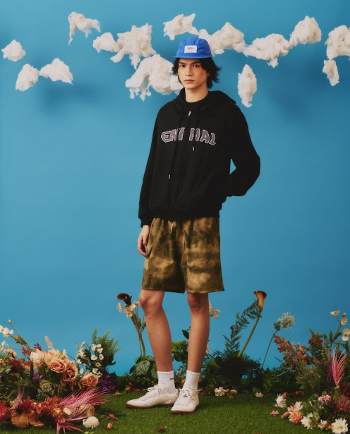 Applique Zip-Up Hoodie