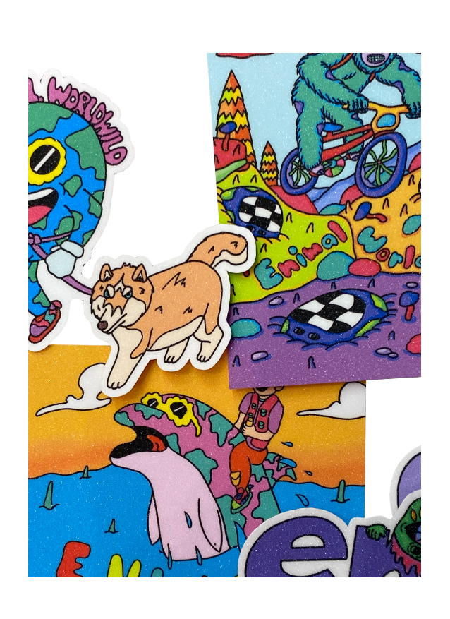 Seeker Sticker Pack - 5PCS
