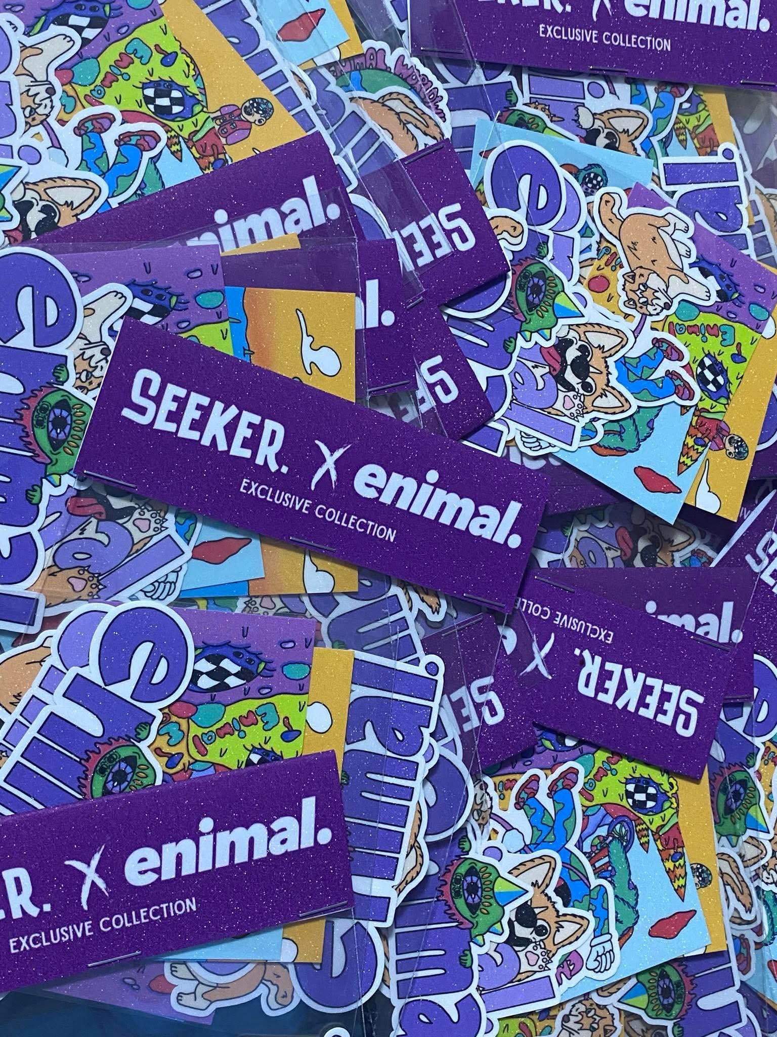 Seeker Sticker Pack - 5PCS