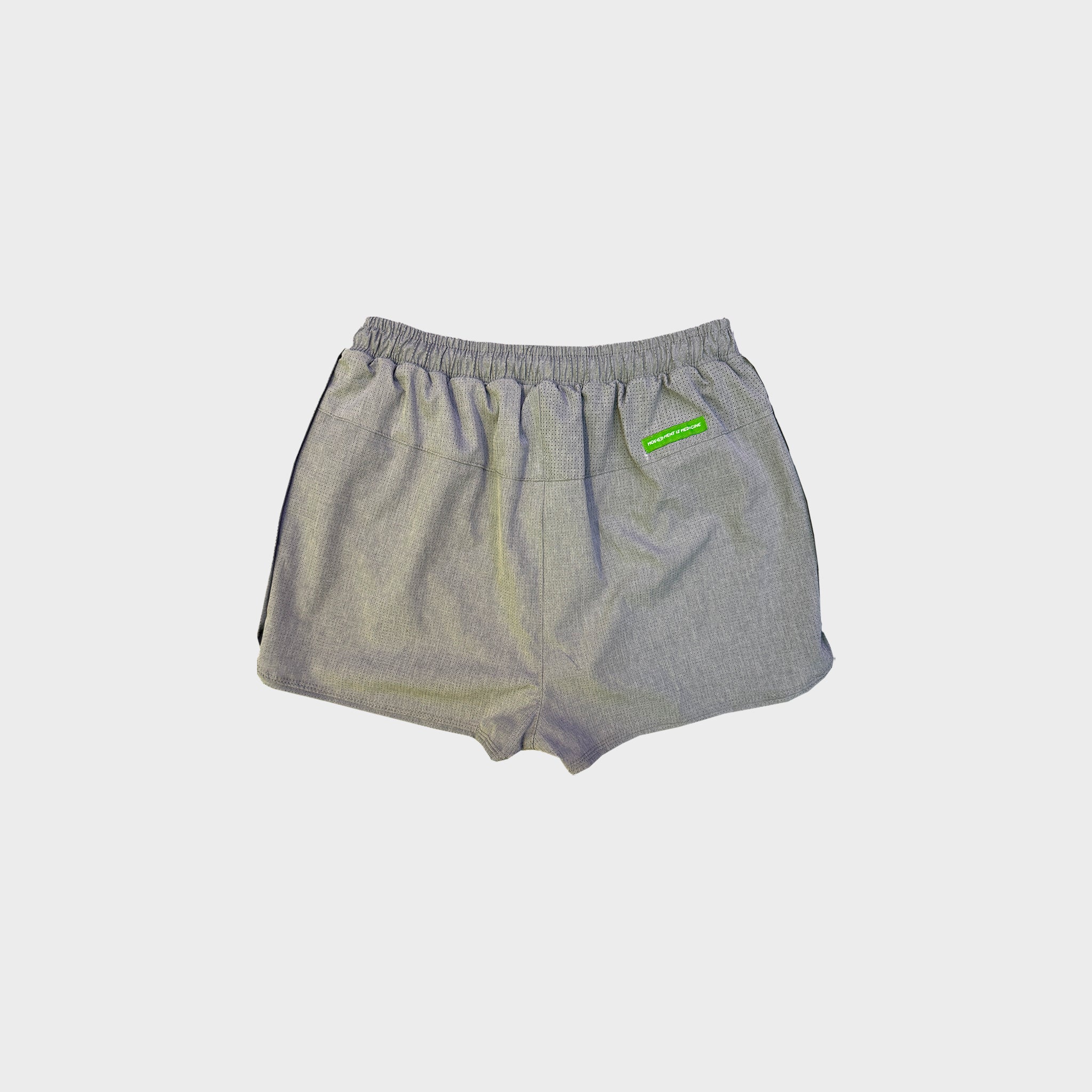 Bolt Running Shorts - Heather Grey