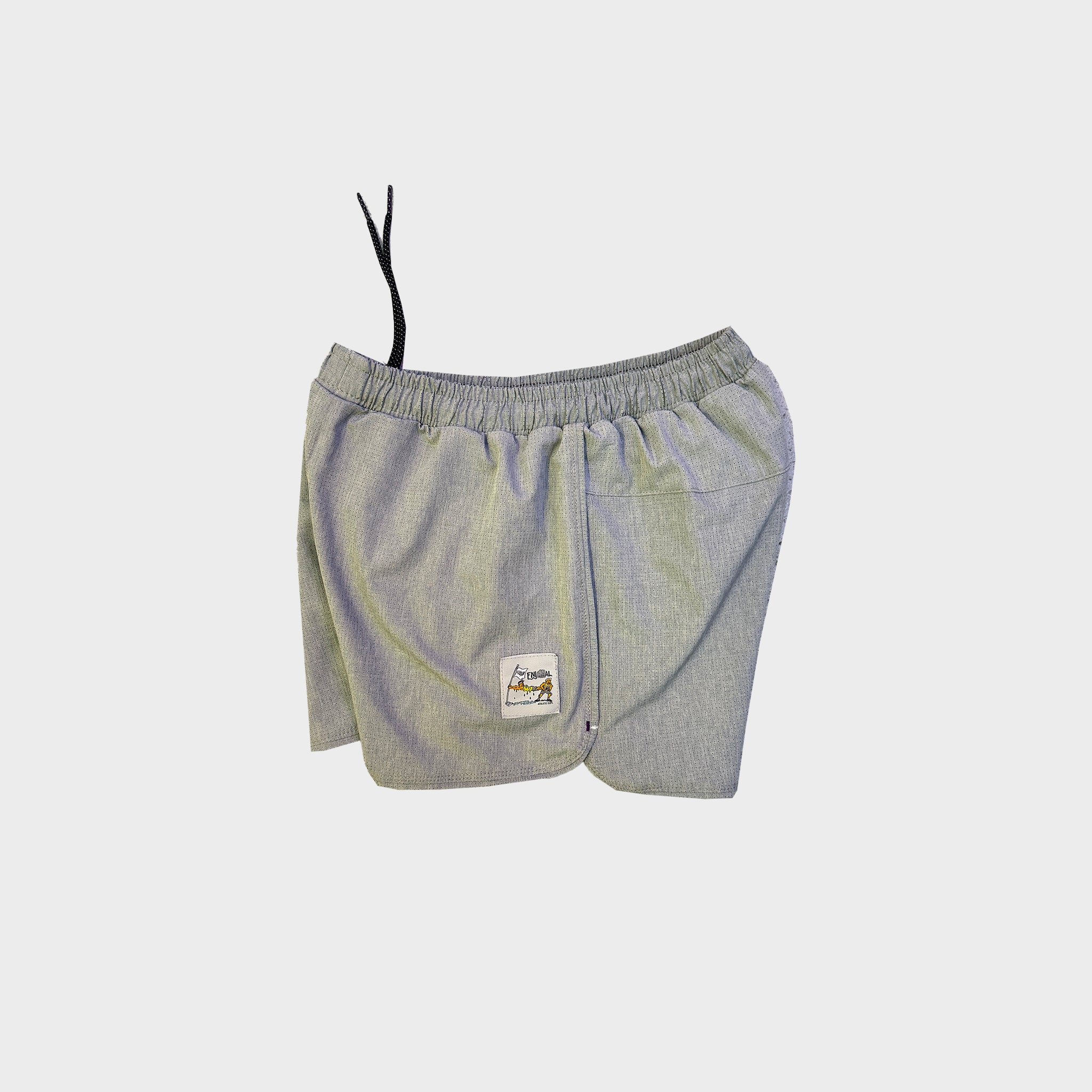 Bolt Running Shorts - Heather Grey