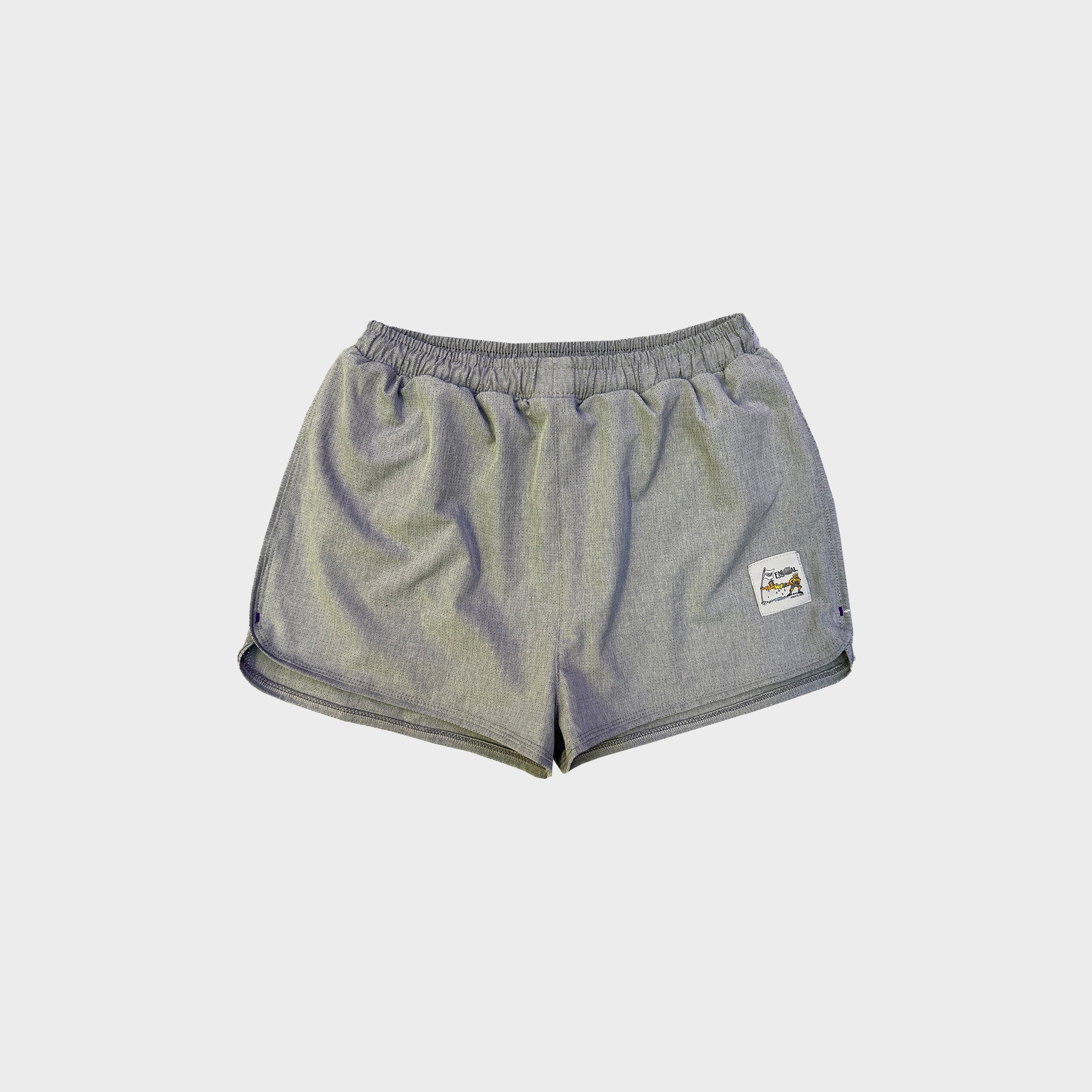 Bolt Running Shorts - Heather Grey