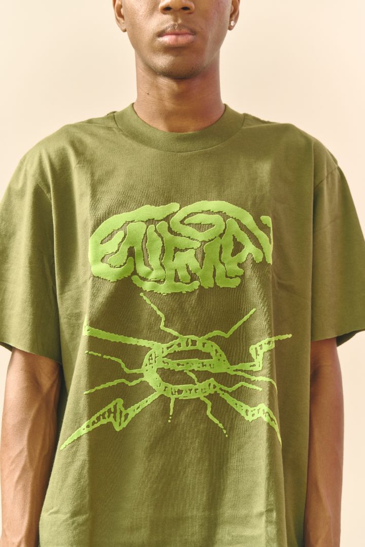 Static - Raw Cropped Tshirt