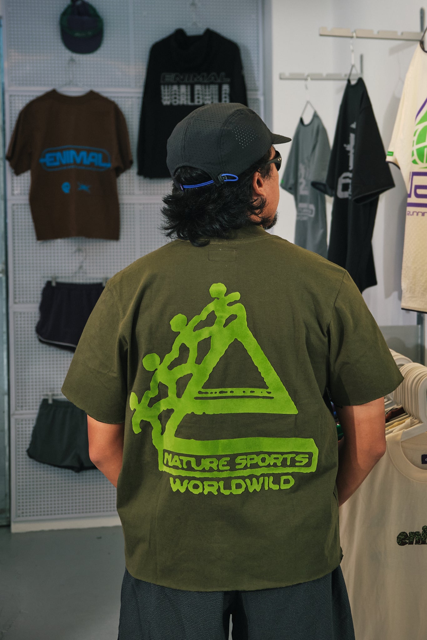 Static - Raw Cropped Tshirt