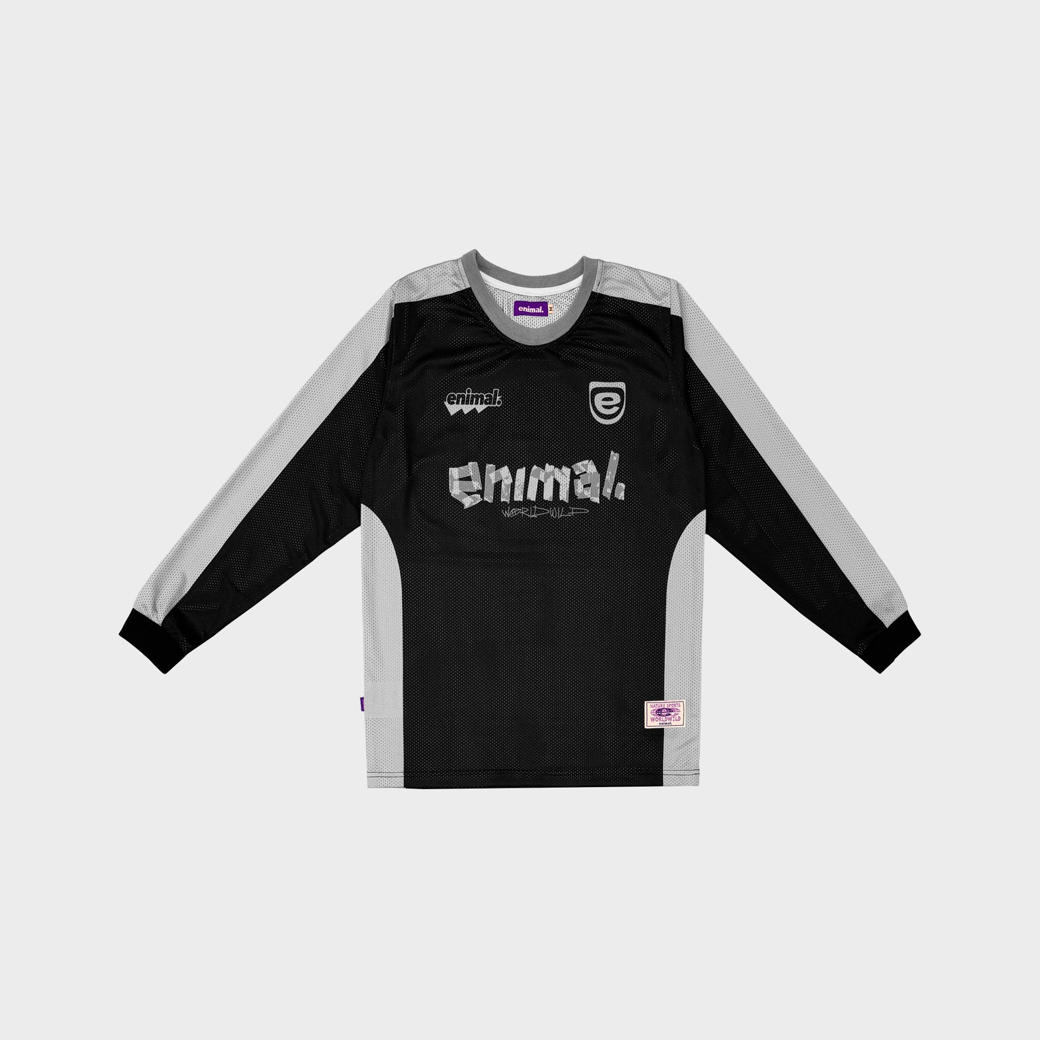 Riding Jersey - Black Grey