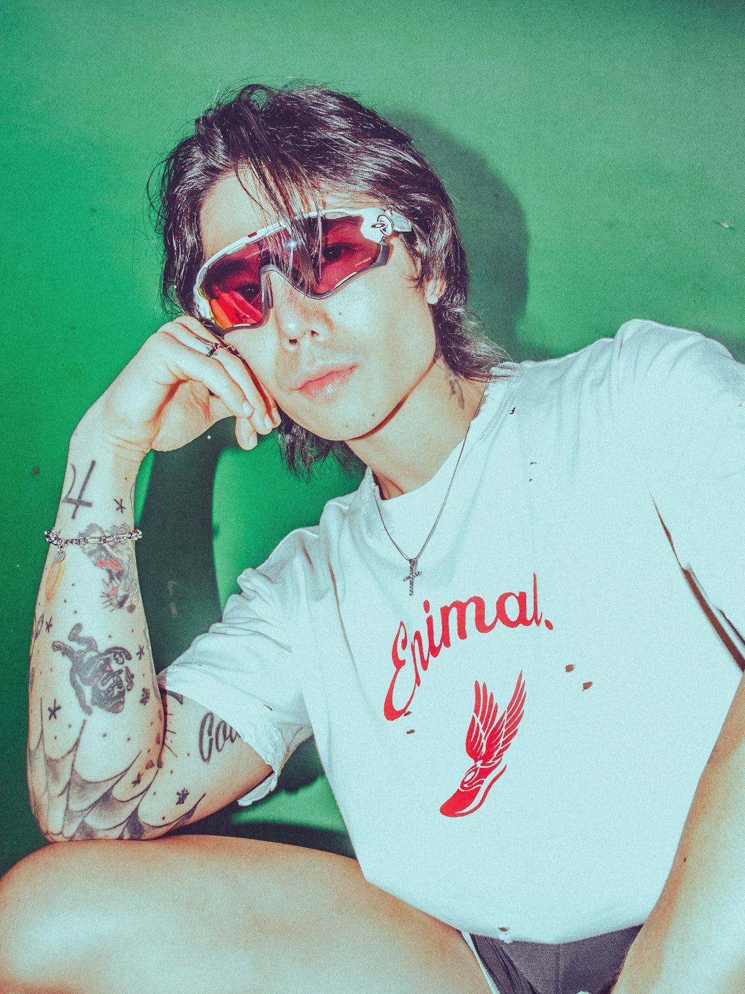 Winged Foot Distressed Shirt