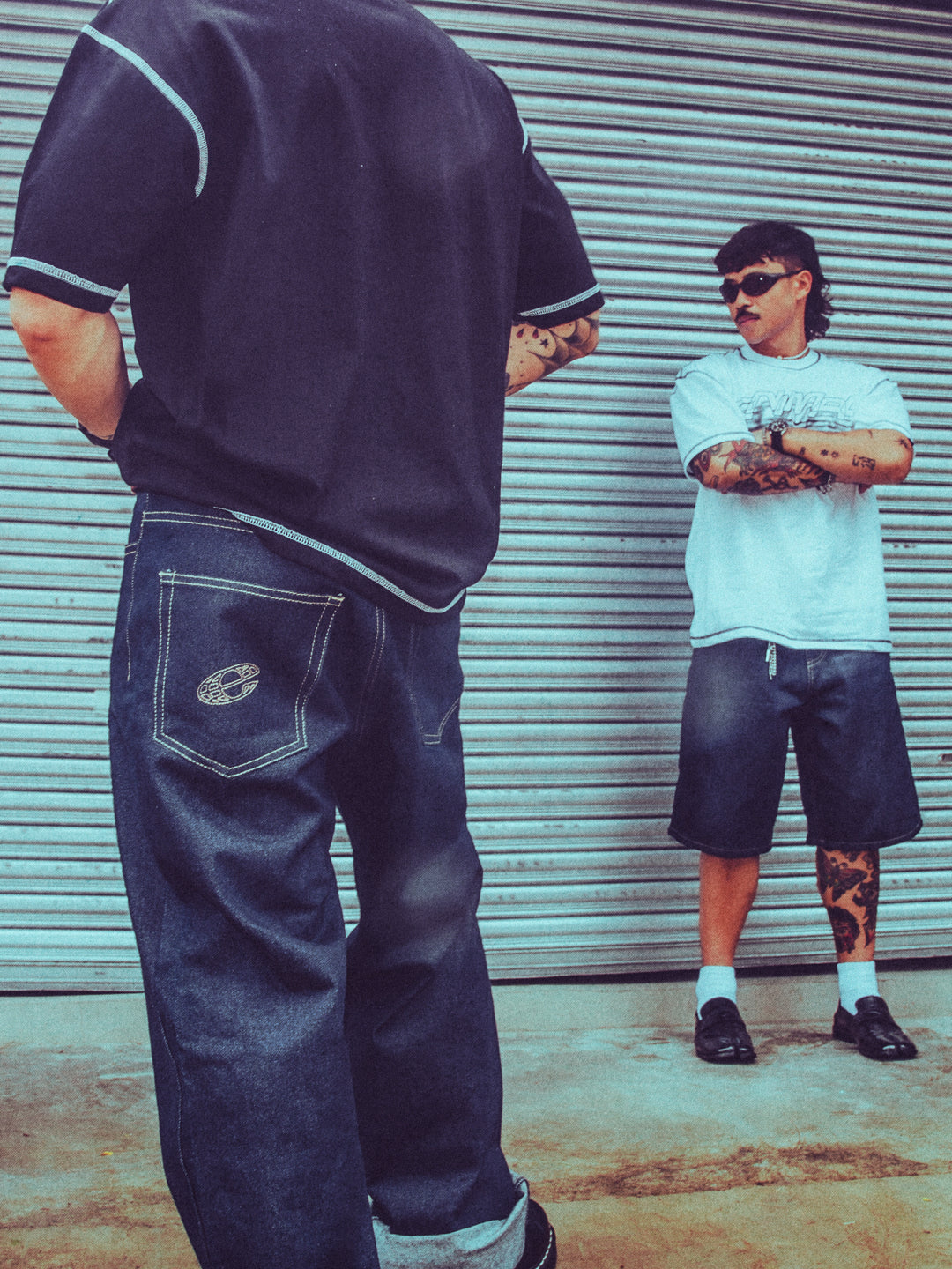 E28 Straight Baggy Jeans