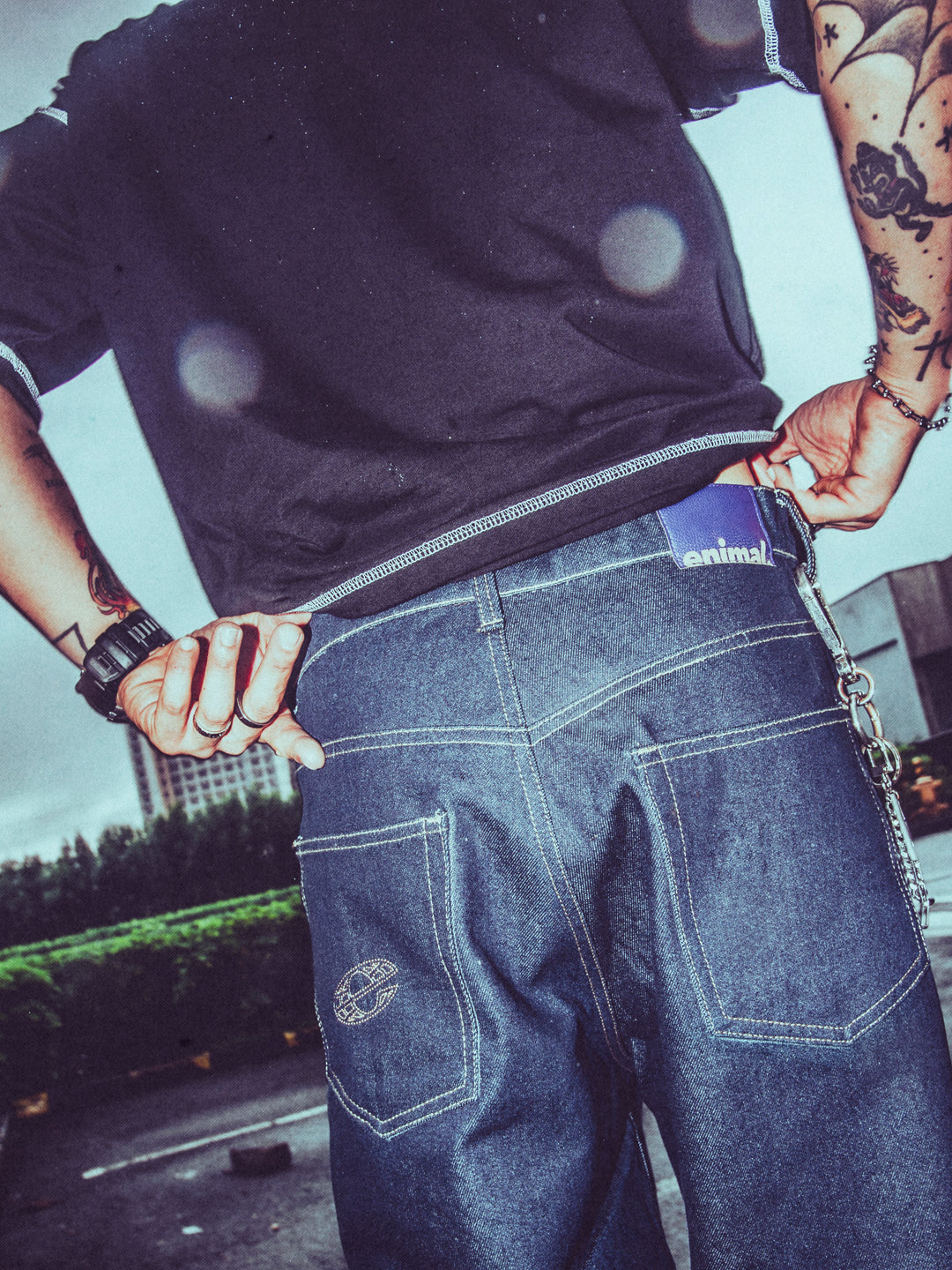 E28 Straight Baggy Jeans
