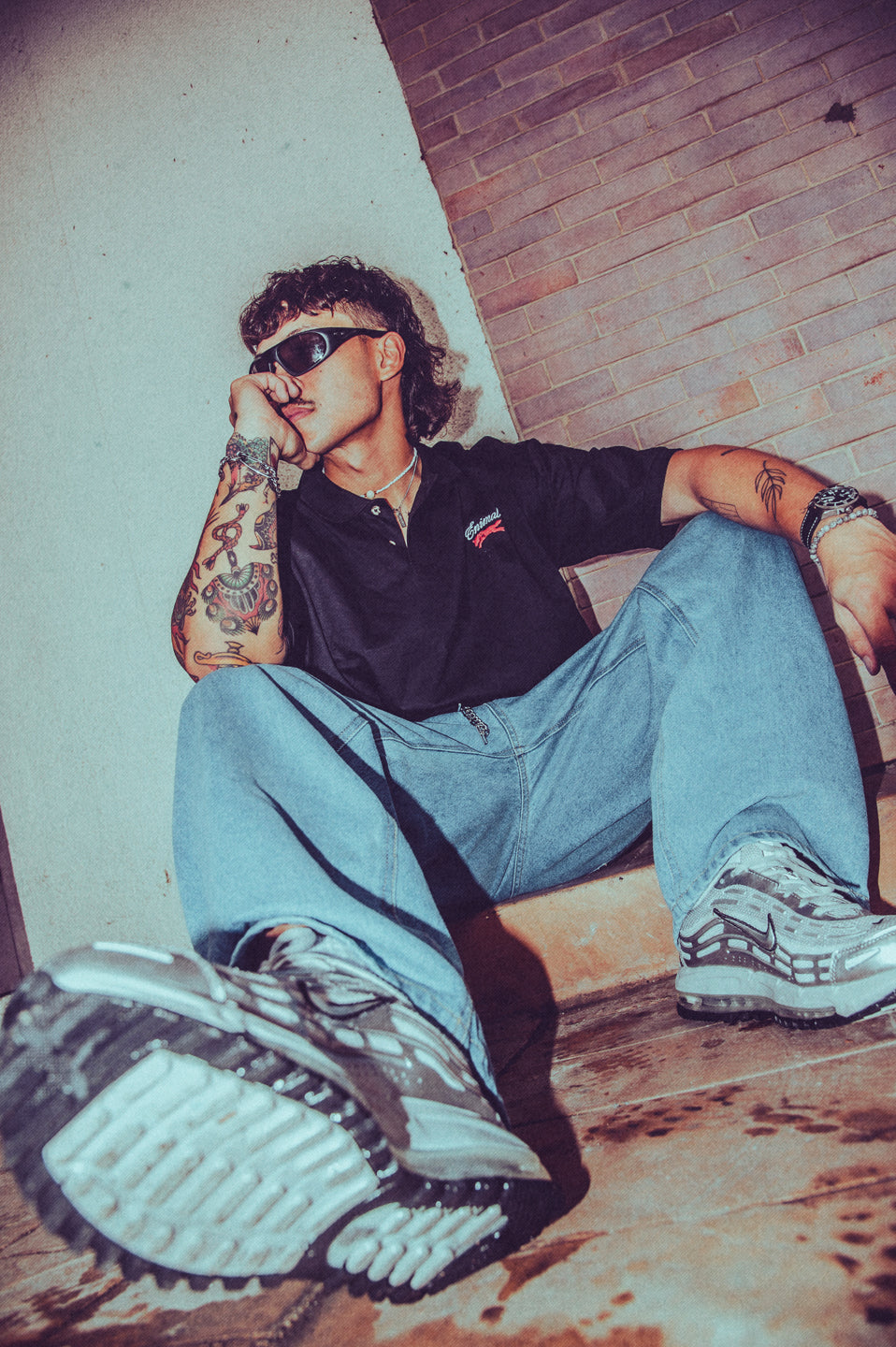 E28 Straight Baggy Jeans