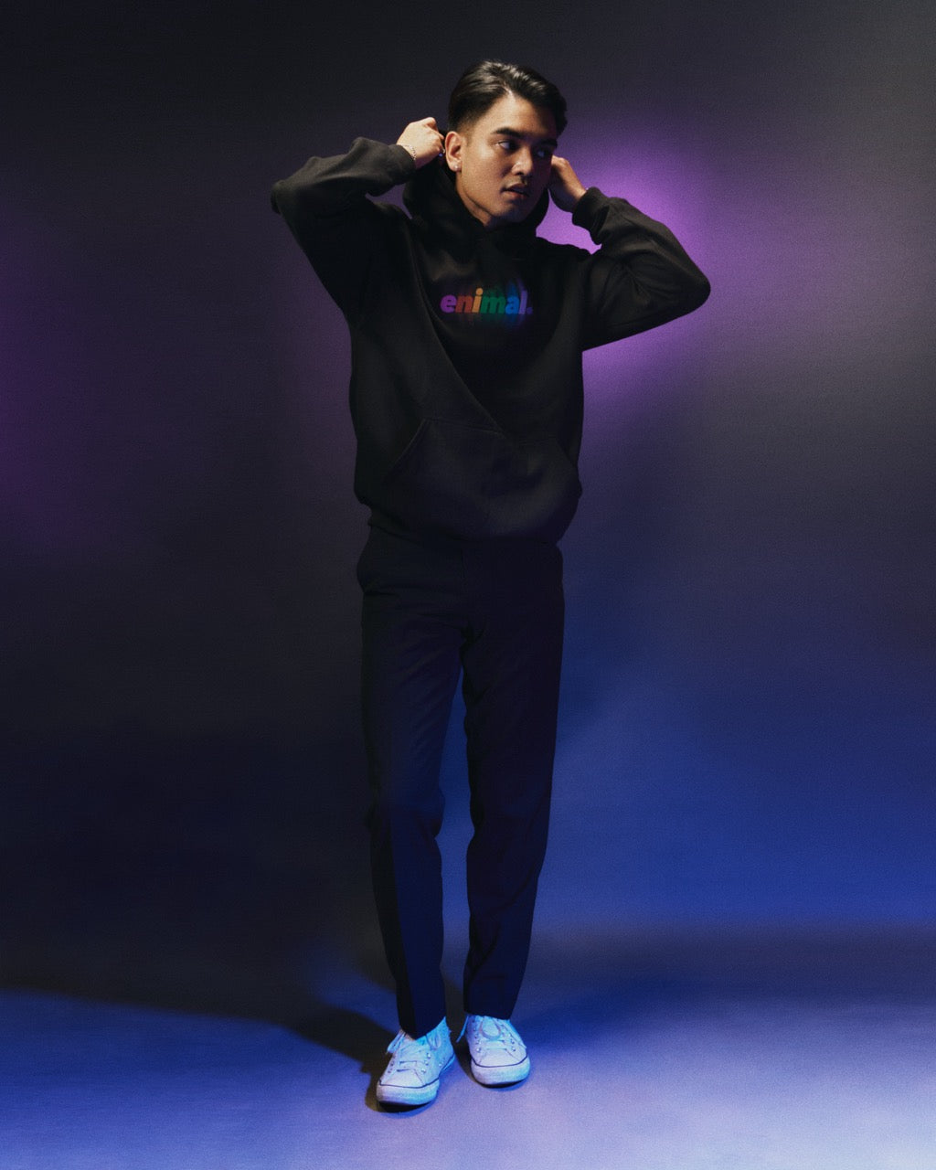 Rainbow Pullover Hoodie