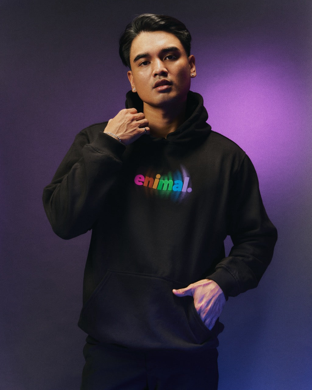 Rainbow Pullover Hoodie